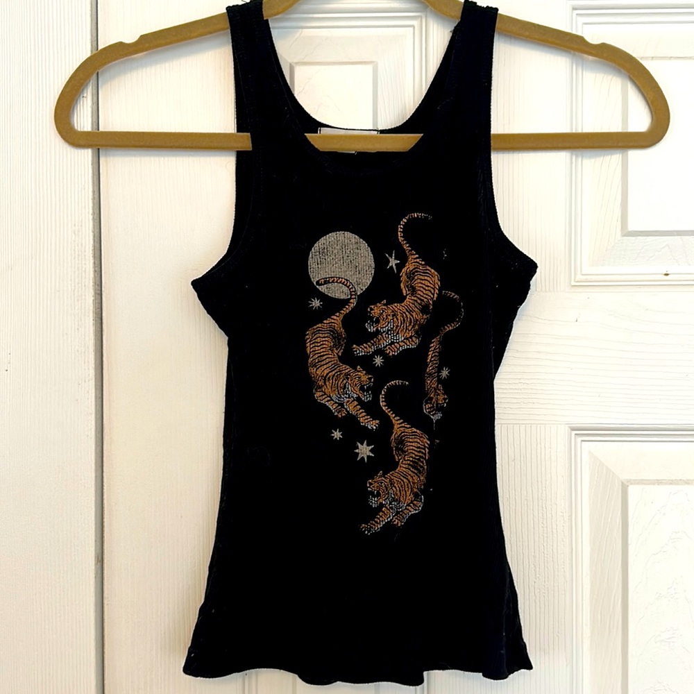 NOT Free People tiger moon tank. Size small